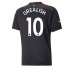 Billige Manchester City Jack Grealish #10 Bortetrøye 2022-23 Kortermet